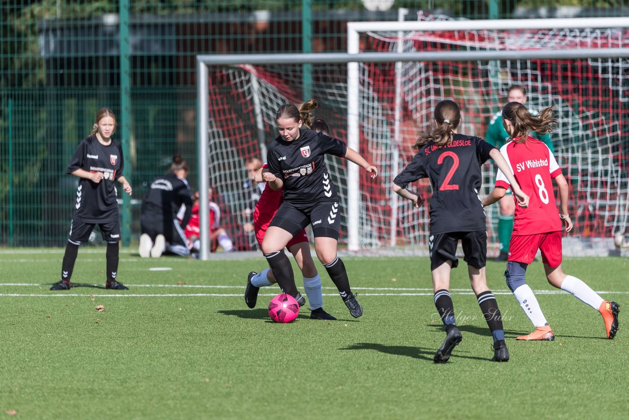 Bild 164 - wBJ SV Wahlstedt - SC Union Oldesloe 2 : Ergebnis: 1:0